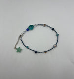 The Braided Shell Anklet Kel’s Lampworked Glass Jewellery & More