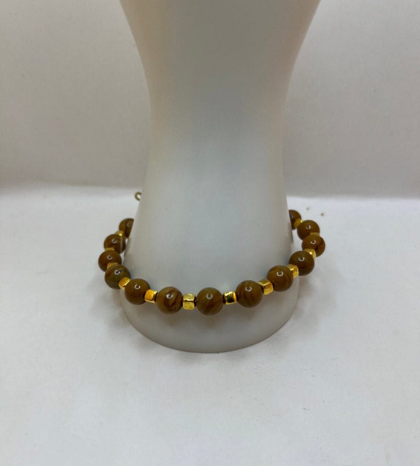 Mookaite Bangle Kel’s Lampworked Glass Jewellery & More