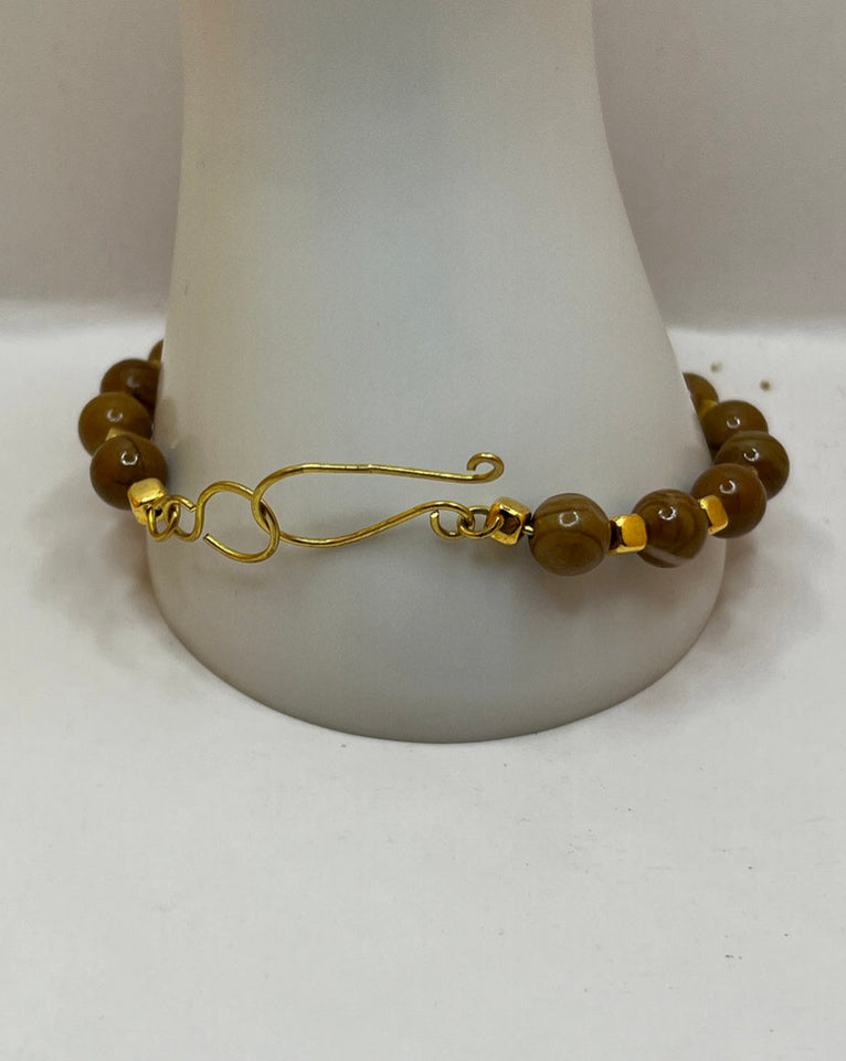 Mookaite Bangle Kel’s Lampworked Glass Jewellery & More