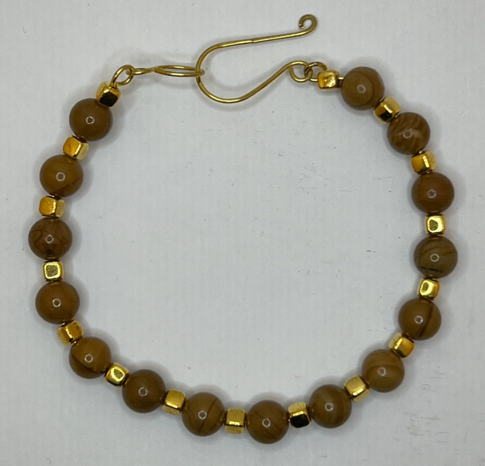 Mookaite Bangle Kel’s Lampworked Glass Jewellery & More