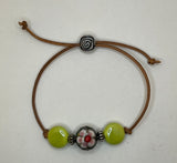 Chunky Cloisonne Adjustable Bracelet Kel’s Lampworked Glass Jewellery & More