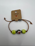 Chunky Cloisonne Adjustable Bracelet Kel’s Lampworked Glass Jewellery & More