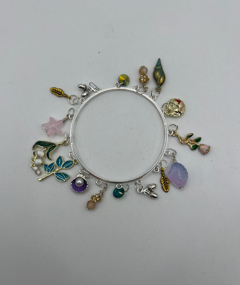 Charm Bangle Kel’s Lampworked Glass Jewellery & More