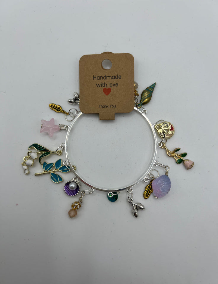 Charm Bangle Kel’s Lampworked Glass Jewellery & More