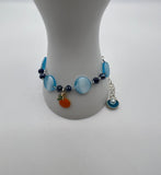 Just Peachy Bracelet Kel’s Lampworked Glass Jewellery & More