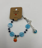 Just Peachy Bracelet Kel’s Lampworked Glass Jewellery & More