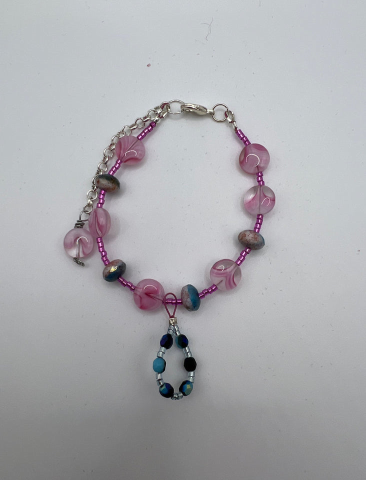 Love Is In The Air Bracele Kel’s Lampworked Glass Jewellery & More