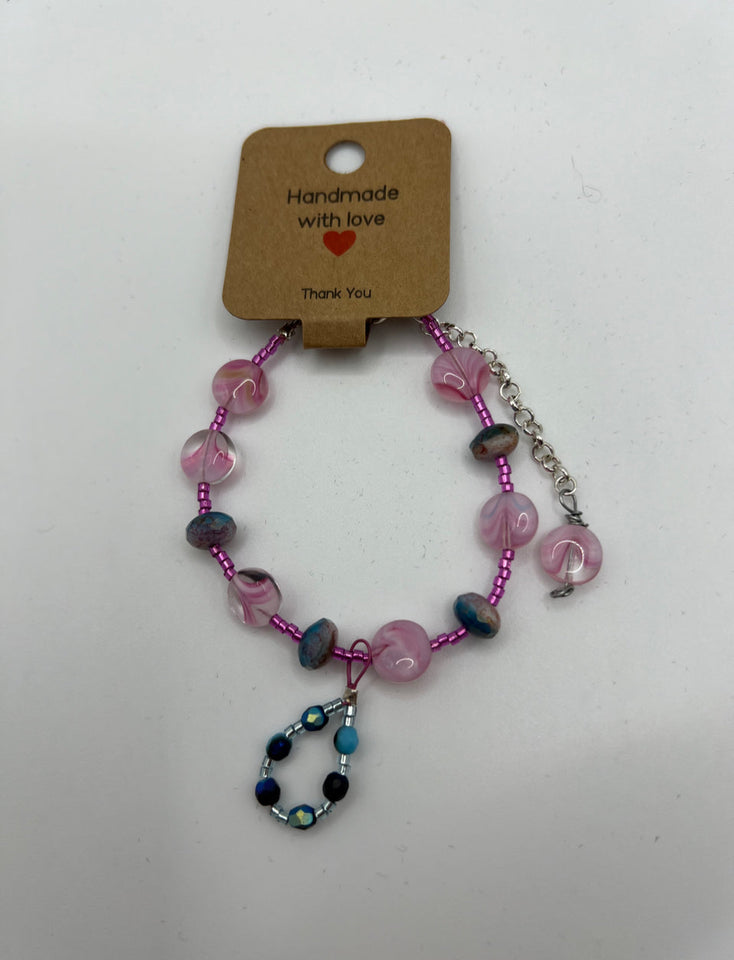 Love Is In The Air Bracele Kel’s Lampworked Glass Jewellery & More