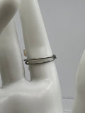 Silver-Plated Double Band Cluster Ring Kel’s Lampworked Glass Jewellery & More