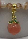 Strawberry & Shell Bracelet Kel's Lampworked Glass Jewellery & More