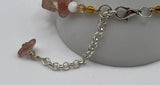 Strawberry & Shell Bracelet Kel's Lampworked Glass Jewellery & More
