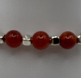 Carnelian Bangle Kel's Lampworked Glass Jewellery & More