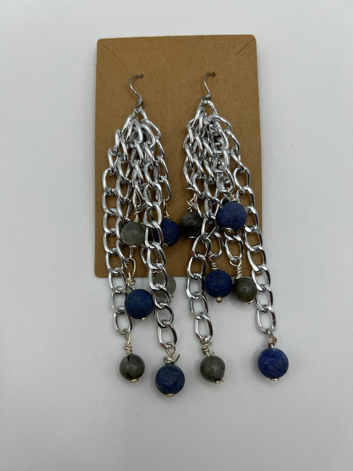 Raindrops Earring Kel's Lampworked Glass Jewellery & More