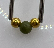 Mixed Metal Delight Earrings Kel's Lampworked Glass Jewellery & More