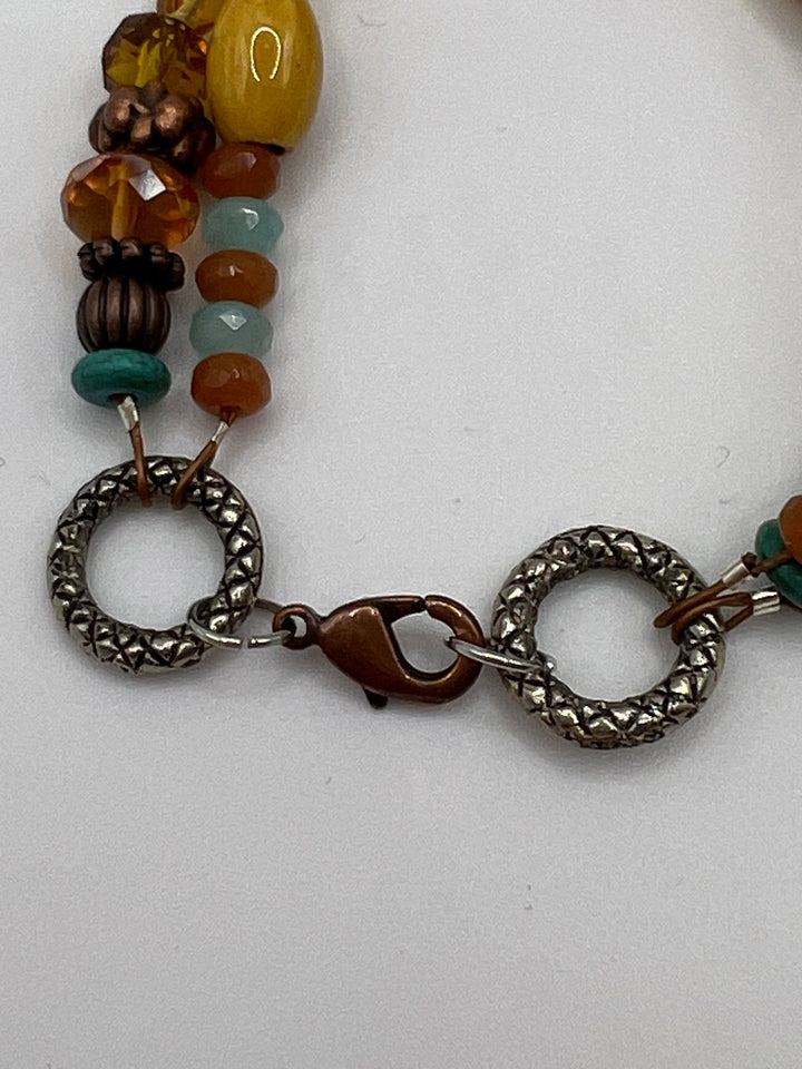 In The Right Direction Bracelet Kel's Lampworked Glass Jewellery & More