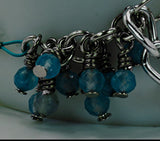 Amazonite Cha Cha Bracelet Kel's Lampworked Glass Jewellery & More