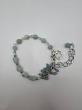 Amazonite Cha Cha Bracelet Kel's Lampworked Glass Jewellery & More