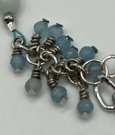 Amazonite Cha Cha Bracelet Kel's Lampworked Glass Jewellery & More
