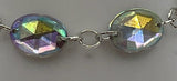 Oval Gem acrylic Drops Bracelet Kel's Lampworked Glass Jewellery & More