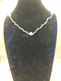 The Patriot Sprial Macrame Necklace Kel's Lampworked Glass Jewellery & More