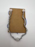The Patriot Sprial Macrame Necklace Kel's Lampworked Glass Jewellery & More