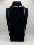 Sparkle And Shine Spiral Macrame Necklace Kel's Lampworked Glass Jewellery & More