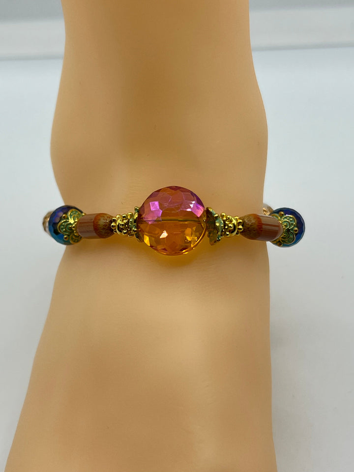Surfs Up Anklet Kel's Lampworked Glass Jewellery & More