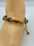 Surfs Up Anklet Kel's Lampworked Glass Jewellery & More