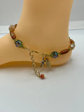 Surfs Up Anklet Kel's Lampworked Glass Jewellery & More