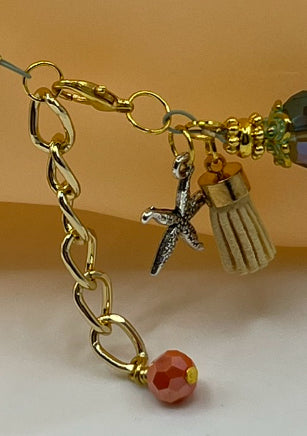 Surfs Up Anklet Kel's Lampworked Glass Jewellery & More