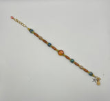 Surfs Up Anklet Kel's Lampworked Glass Jewellery & More