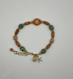 Surfs Up Anklet Kel's Lampworked Glass Jewellery & More