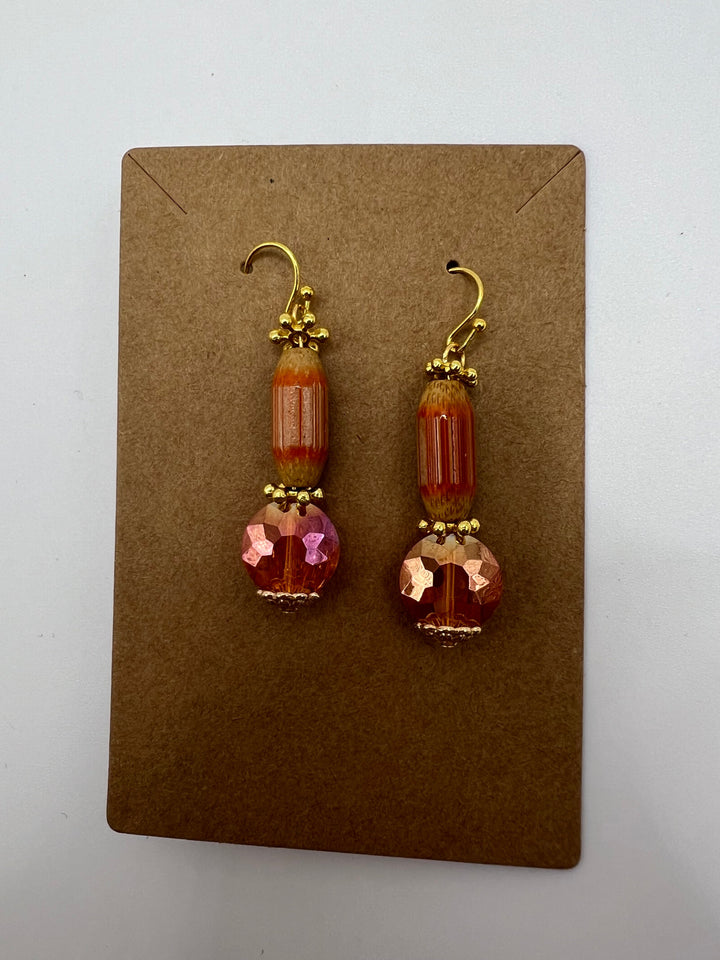 Surf Up Earrings Kel's Lampworked Glass Jewellery & More