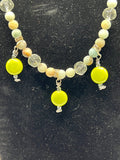 Love-Lies-Bleeding Faux Leather Braid Necklace Kel's Lampworked Glass Jewellery & More
