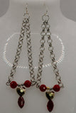 The Circus Trapeze Act Earrings Kel's Lampworked Glass Jewellery & More