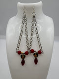 The Circus Trapeze Act Earrings Kel's Lampworked Glass Jewellery & More