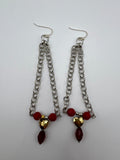 The Circus Trapeze Act Earrings Kel's Lampworked Glass Jewellery & More