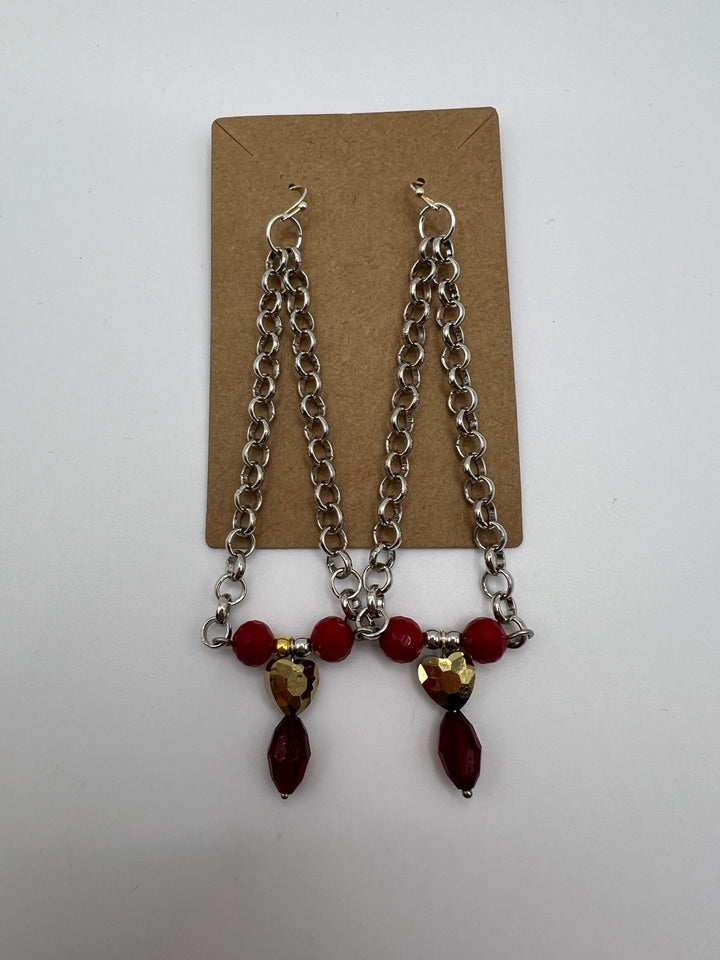 The Circus Trapeze Act Earrings Kel's Lampworked Glass Jewellery & More