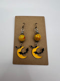 Lampwork Halloween Earrings Kel's Lampworked Glass Jewellery & More
