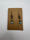 Springtime Asymmetrical Earrings Kel's Lampworked Glass Jewellery & More