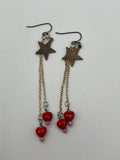 Love Is In The Stars Earrings Kel's Lampworked Glass Jewellery & More