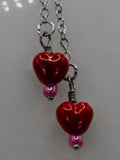 Love Is In The Stars Earrings Kel's Lampworked Glass Jewellery & More