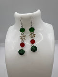 It’s Christmas Every Day Earrings Kel's Lampworked Glass Jewellery & More