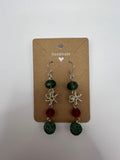 It’s Christmas Every Day Earrings Kel's Lampworked Glass Jewellery & More