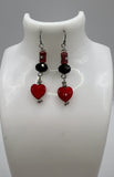 Happy Valentine’s Earrings Kel's Lampworked Glass Jewellery & More