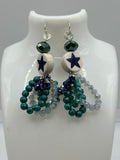 Stars & Hoops Earrings Kel's Lampworked Glass Jewellery & More