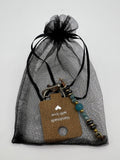 Letter  “T” Beaded Wire Keychain(Ring)/Purse Charm/Bag Charm Kel's Lampworked Glass Jewellery & More
