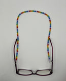 Children/Teenager/Small Adult Rainbow Eye Glasses Chain Kel's Lampworked Glass Jewellery & More
