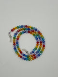 Children/Teenager/Small Adult Rainbow Eye Glasses Chain Kel's Lampworked Glass Jewellery & More