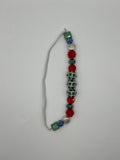 Chunky Beaded Elasticated Bookmark Kel's Lampworked Glass Jewellery & More